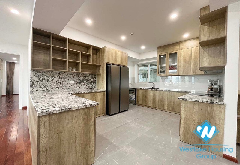 A colorful 3 bedroom apartment in Ciputra for rent